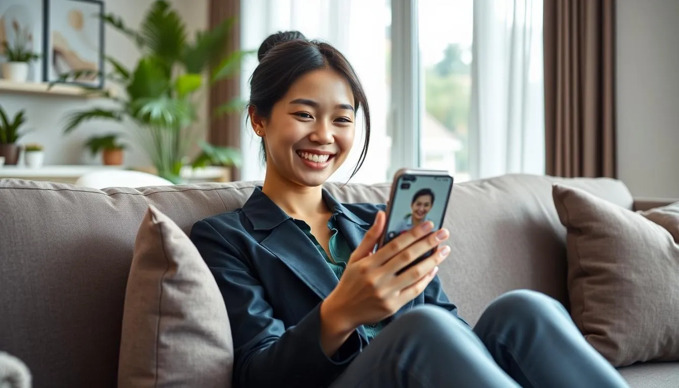 Pengertian Video Call WhatsApp (c) Ilustrasi AI