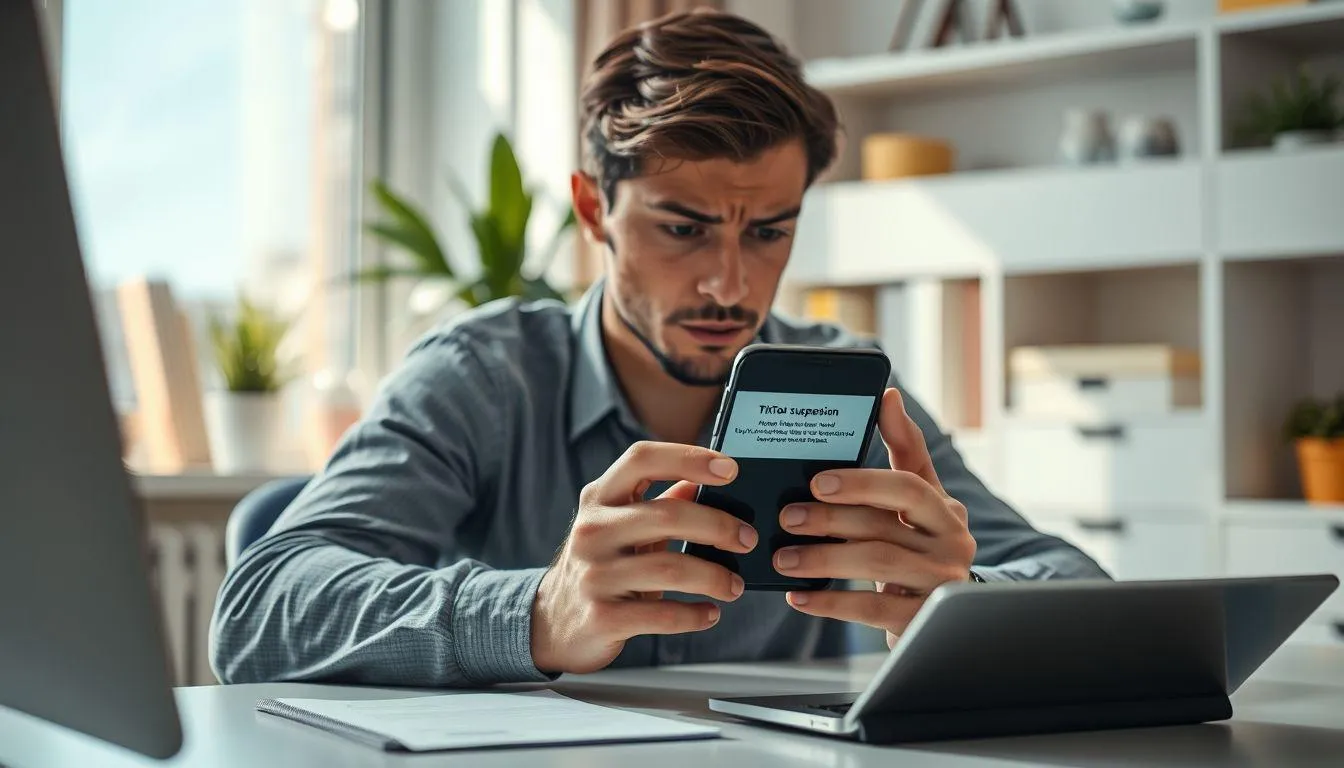 Pengertian dan Penyebab Akun TikTok Ditangguhkan (c) Ilustrasi AI