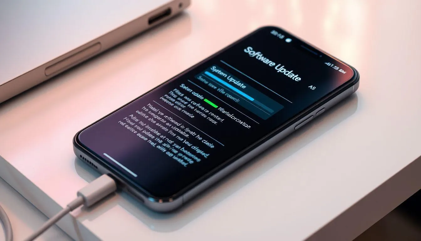 Update Software dan Sistem Operasi (c) Ilustrasi AI