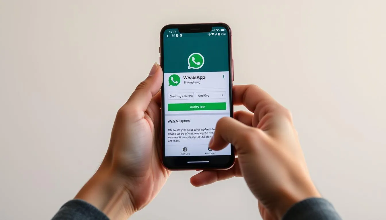 Cara Mengatasi HP Kena Spam dengan Memperbarui Aplikasi WhatsApp (c) Ilustrasi AI