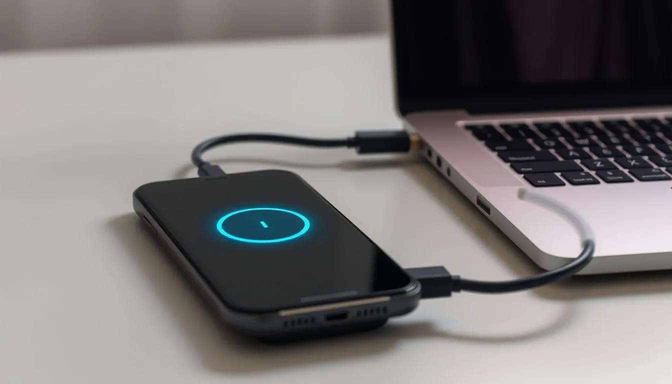 Gunakan Kabel USB untuk Charging (c) Ilustrasi AI