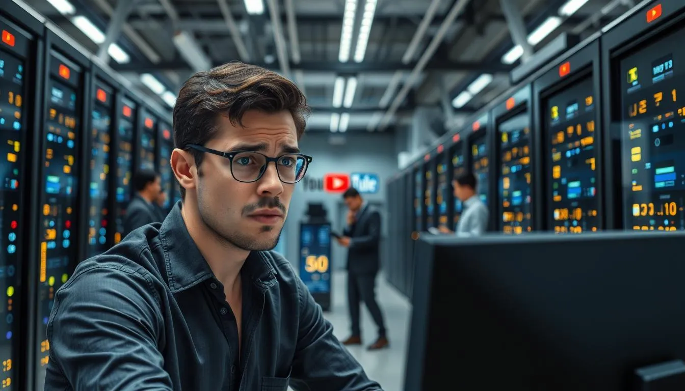 Penyebab Utama Error 503 di YouTube (credit:Image by AI)