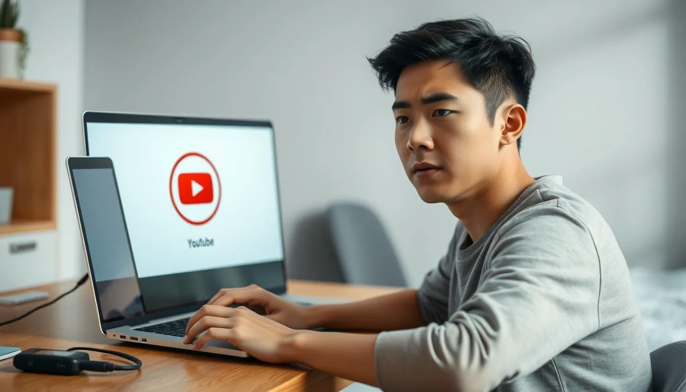 Pengertian YouTube Loading Terus (c) Ilustrasi AI