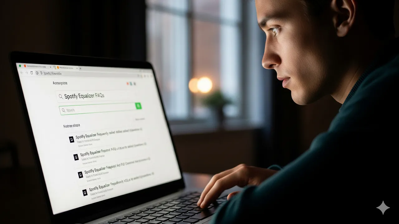 FAQ Seputar Equalizer Spotify (c) Ilustrasi AI