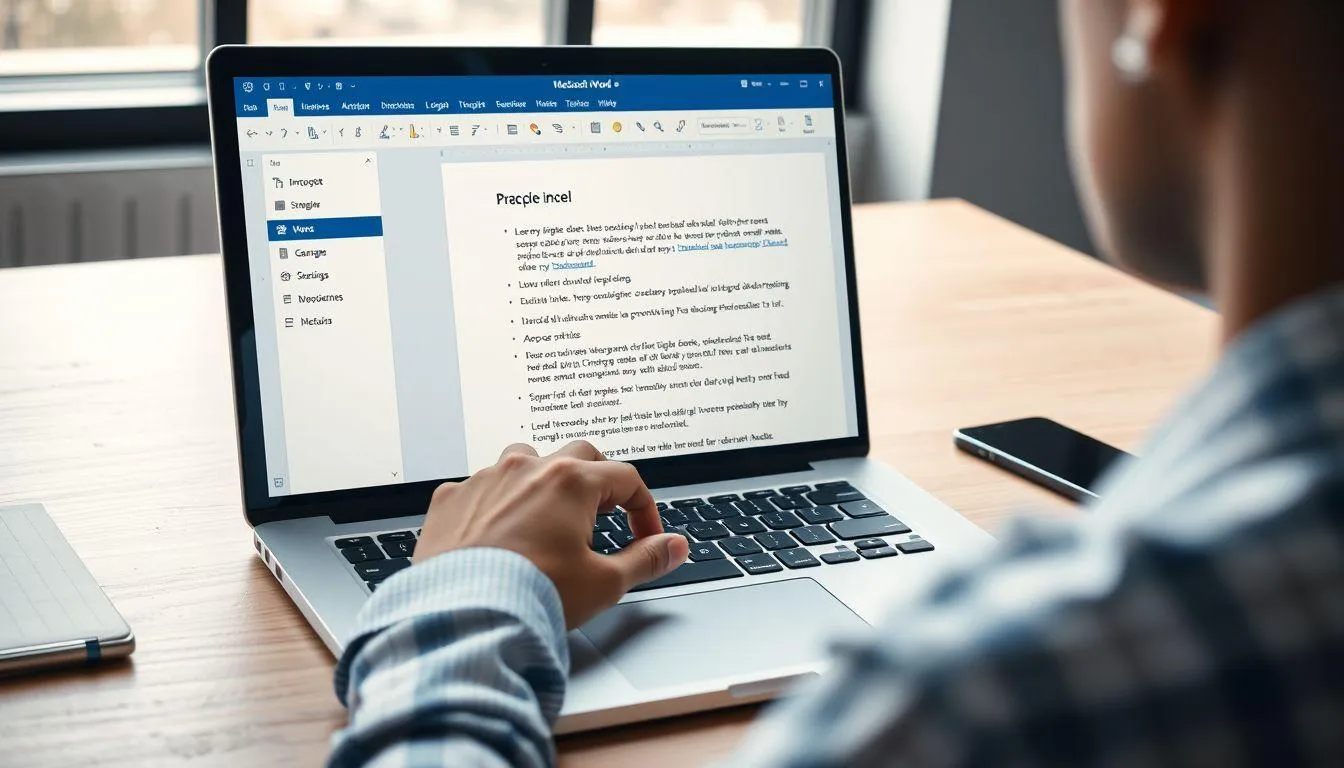 Cara Mengatur Spasi Baris Menggunakan Menu Home (c) Ilustrasi AI