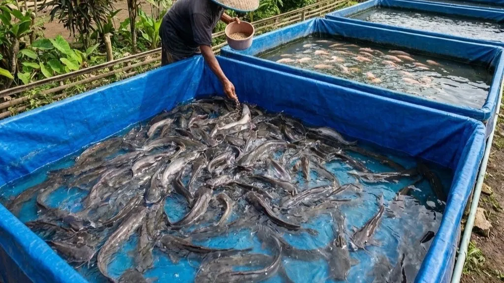 Kepadatan Tebar Menentukan Kecepatan Kolam Kotor (AI Generated)