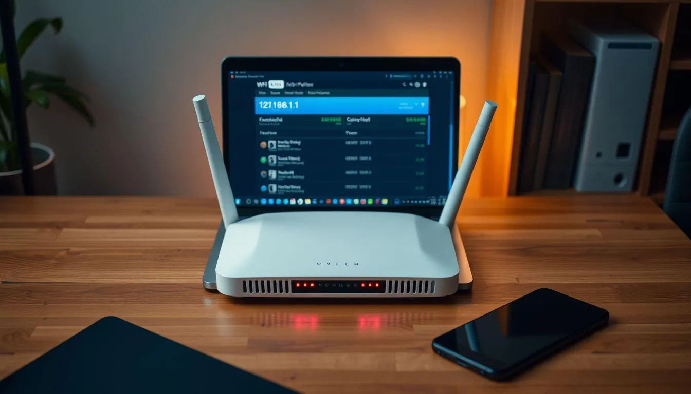 Cara Mengecek WiFi Melalui Pengaturan Router (c) Ilustrasi AI