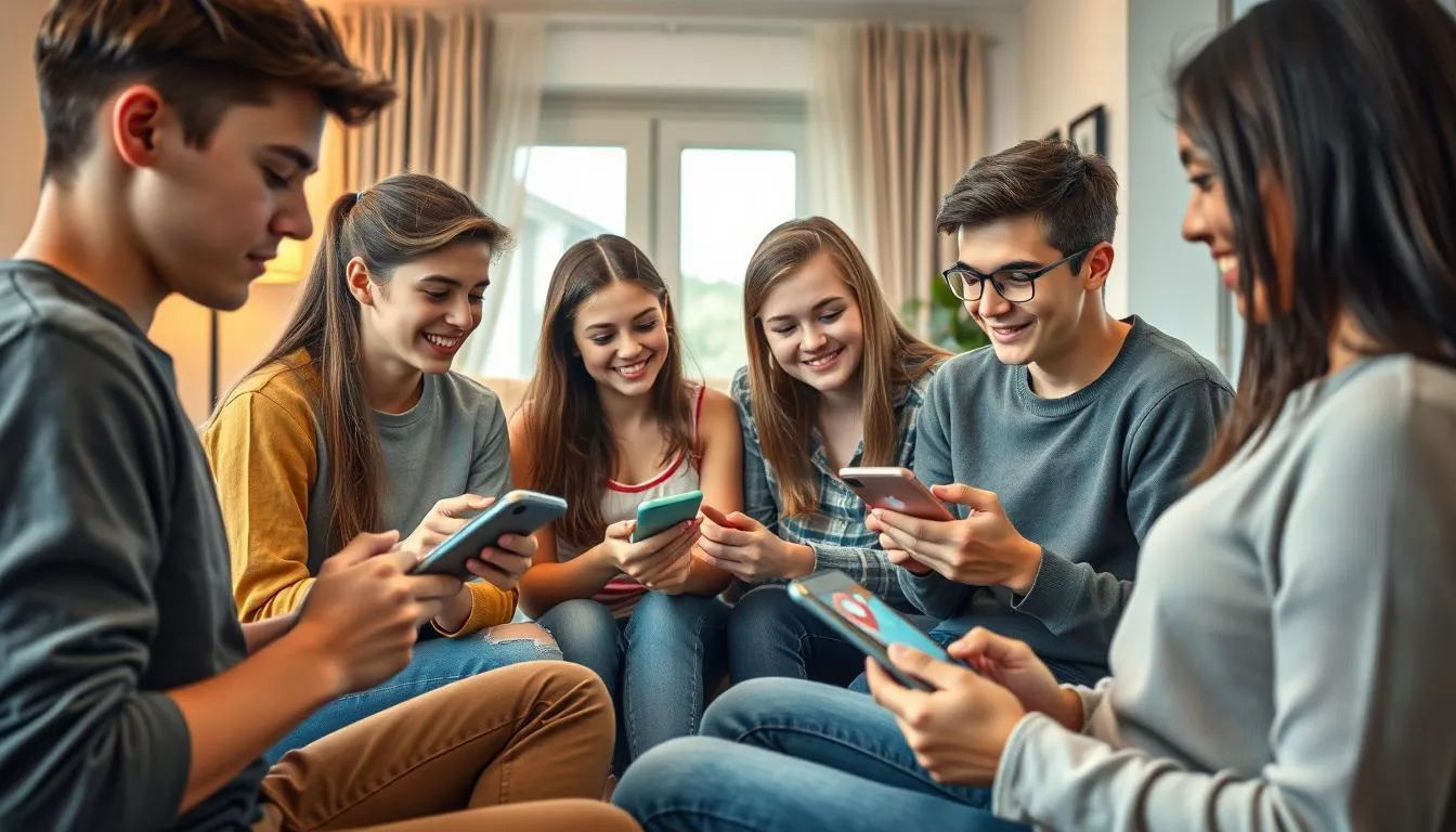 Dampak Penggunaan Media Sosial pada Anak di Bawah Umur (ccredit:Image by AI)