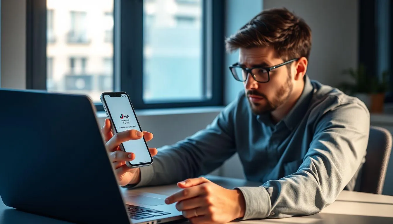 Memahami Penyebab Kehilangan Akses Akun TikTok (c) Ilustrasi AI