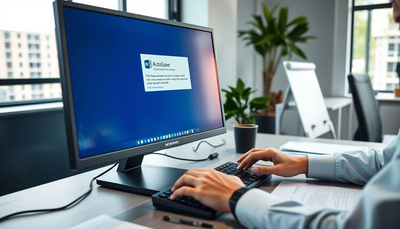 Cara Mengembalikan Dokumen yang Kehapus dengan Fitur AutoRecover Microsoft Word (credit:Image by AI)