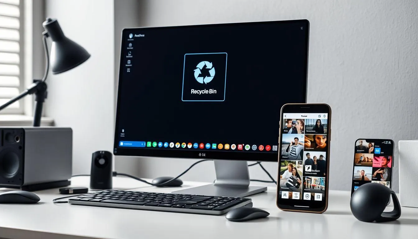 Metode Pemulihan Melalui Recycle Bin dan Sampah (c) Ilustrasi AI