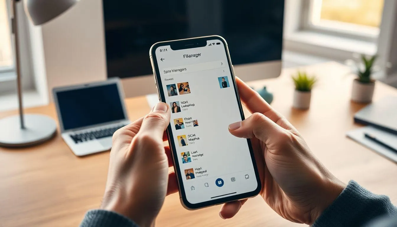 4. Menggunakan Aplikasi File Manager untuk Mencari Foto Tersembunyi (c) Ilustrasi AI