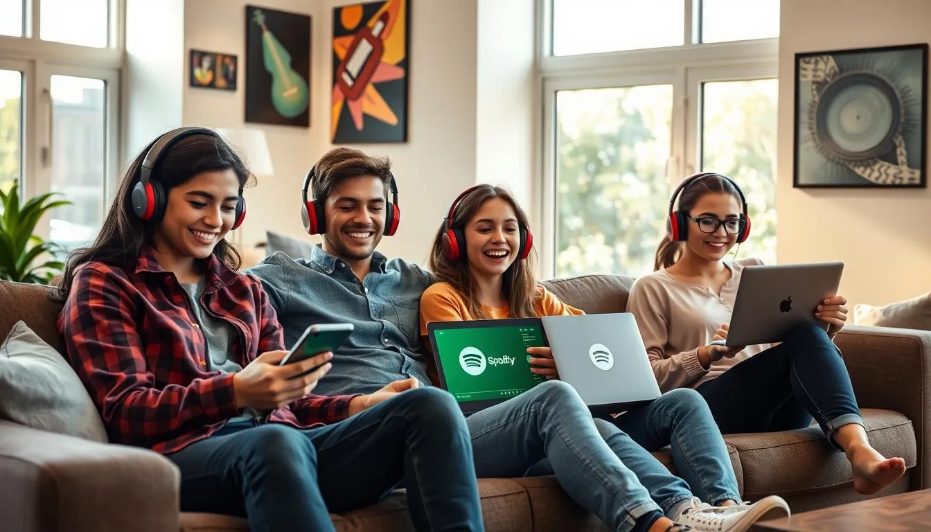 Tips Mengoptimalkan Penggunaan Spotify (c) Ilustrasi AI