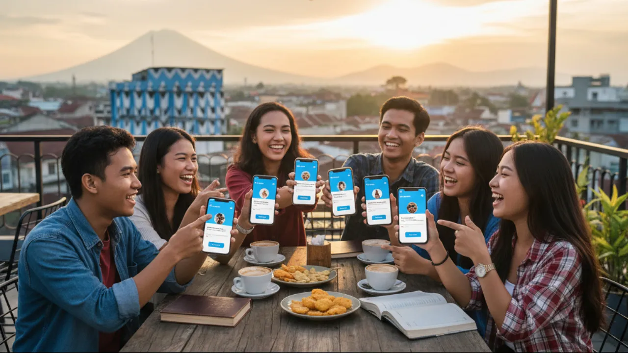 Pengertian Nama Pengguna Twitter (c) Ilustrasi AI