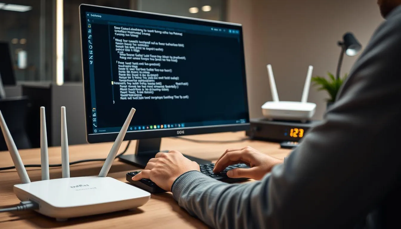 Metode Alternatif Melalui Router Settings (c) Ilustrasi AI