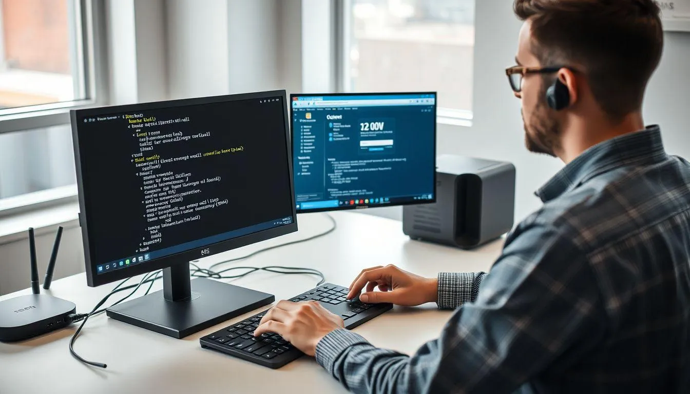 Metode Alternatif Melalui Router Settings (c) Ilustrasi AI