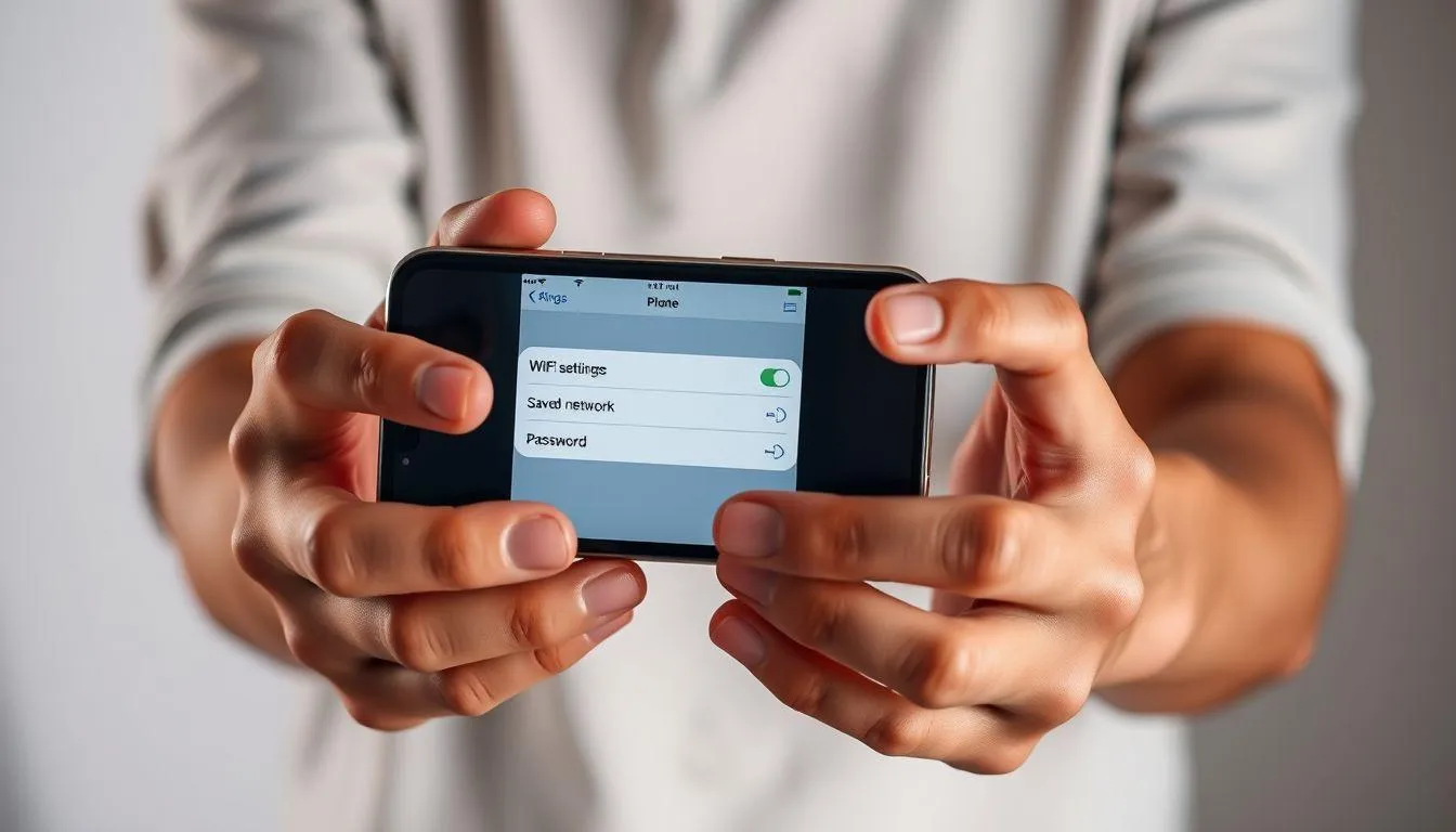 Cara Melihat Password WiFi di iPhone (credit:Image by AI)