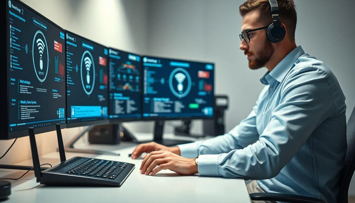 Tips Keamanan dan Manajemen Password WiFi (c) Ilustrasi AI