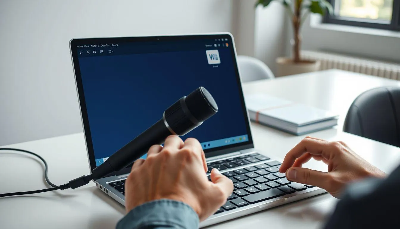 Cara Mengaktifkan Fitur Dictate di Microsoft Word (c) Ilustrasi AI