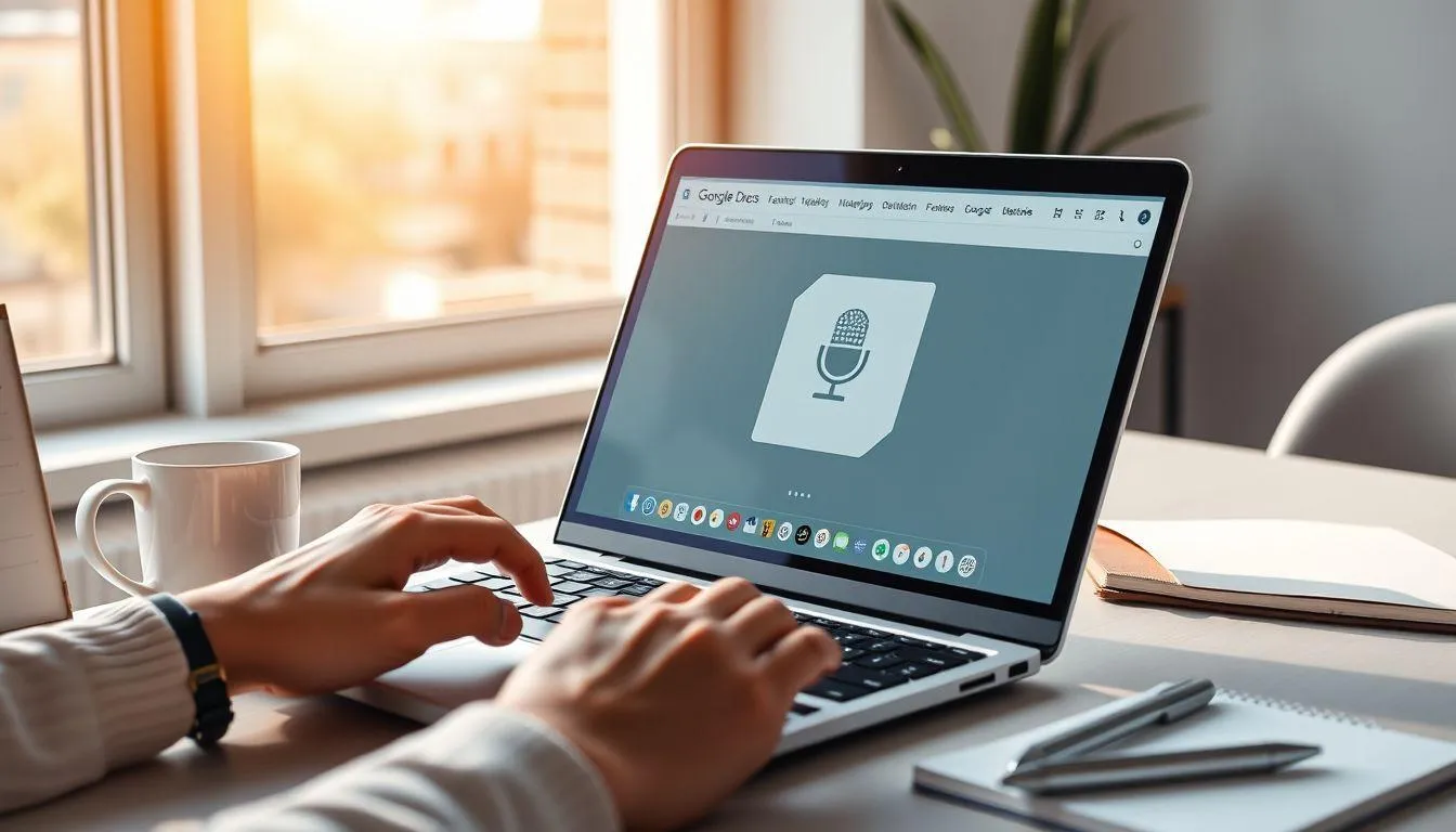 Cara Mengetik dengan Suara di Google Docs (c) Ilustrasi AI