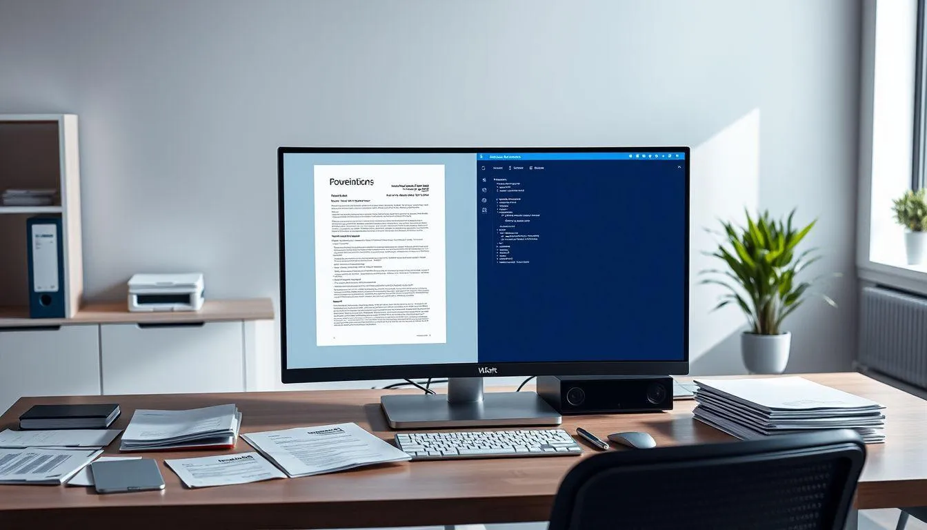 Pengertian dan Konsep Dasar Menggabungkan PDF ke Word (credit:Image by AI)