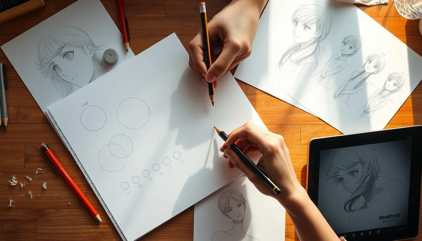 Pertanyaan dan Jawaban Seputar Menggambar Anime (c) Ilustrasi AI