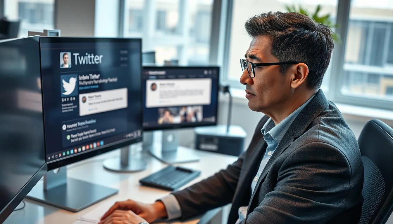 Troubleshooting Masalah Saat Mengganti Background Twitter (c) Ilustrasi AI