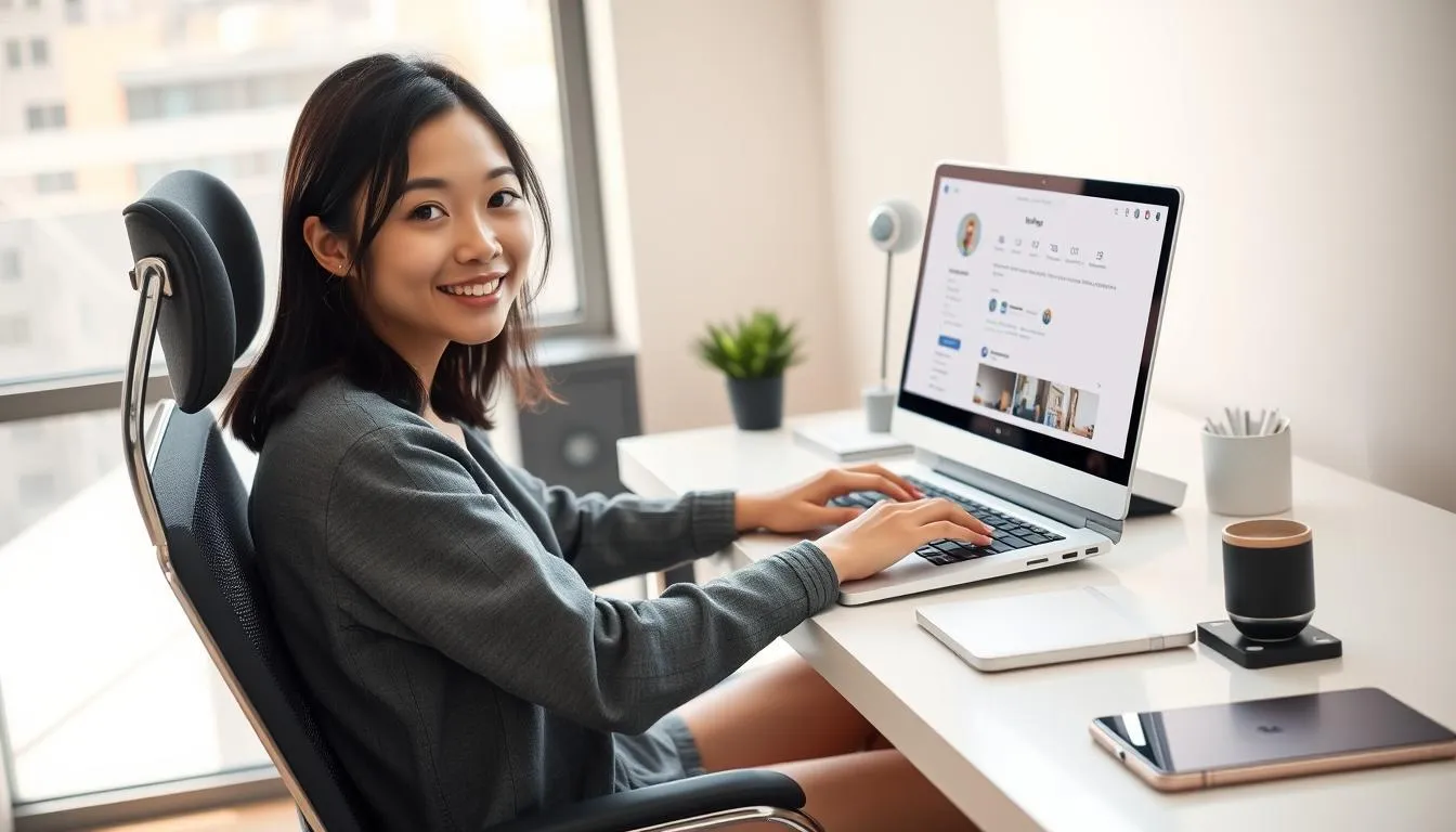 Mengganti Nomor Instagram Melalui Website (credit:Image by AI)
