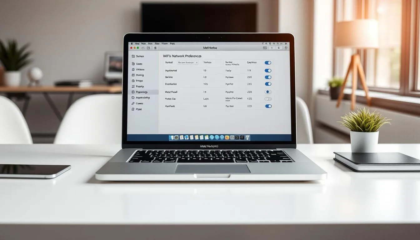 Cara Mengganti Password WiFi di macOS (c) Ilustrasi AI