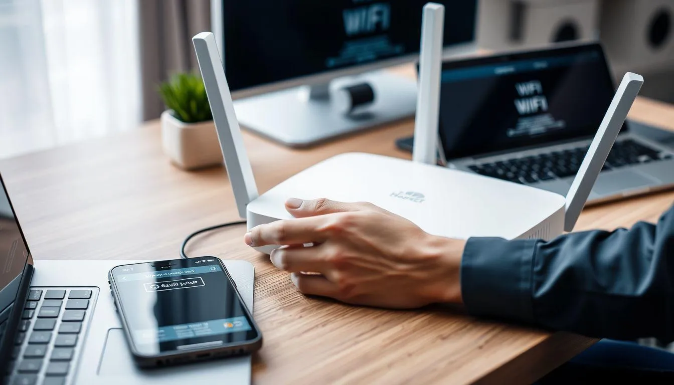 Persiapan Sebelum Mengganti Password WiFi Huawei (c) Ilustrasi AI