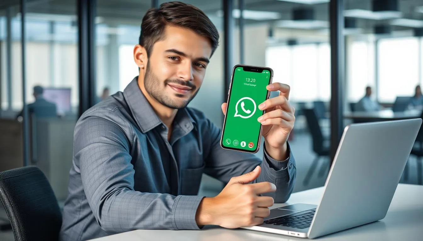 Manfaat Menggunakan Dua Nomor WhatsApp dalam Satu HP (credit:Image by AI)