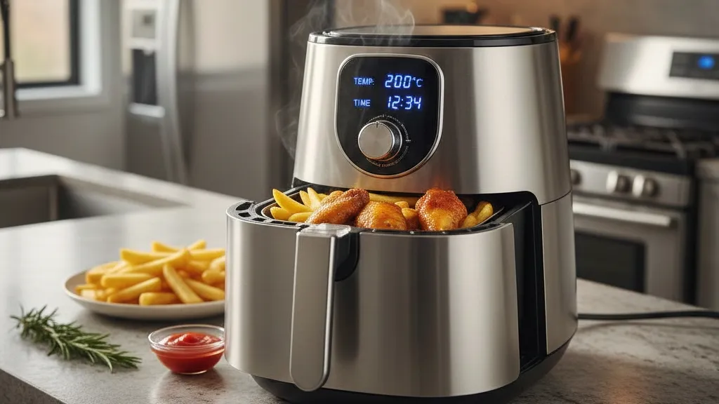 Mengenal Air Fryer dan Cara Kerjanya (c) Ilustrasi AI