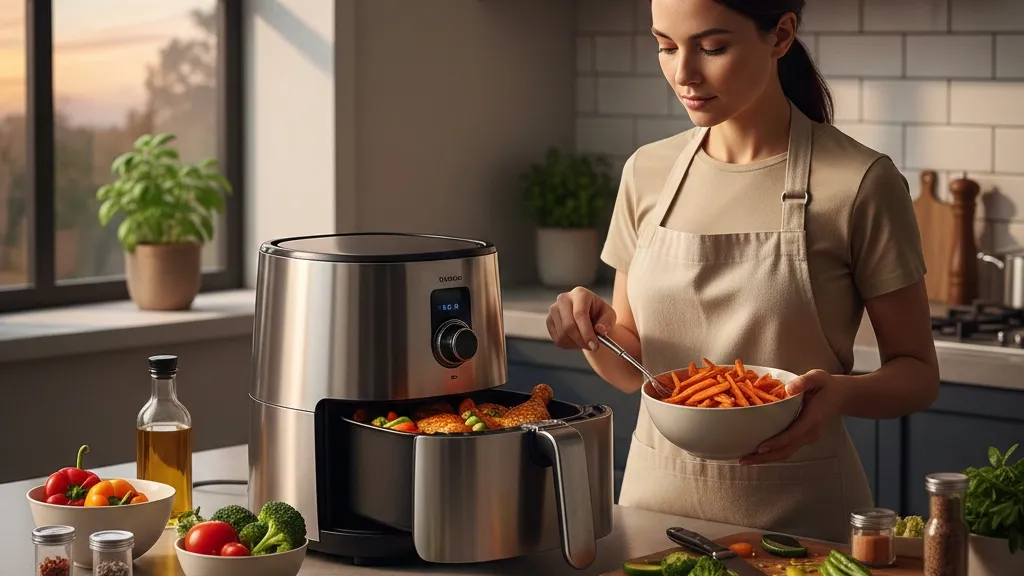 Persiapan Sebelum Menggunakan Air Fryer Pertama Kali (c) Ilustrasi AI