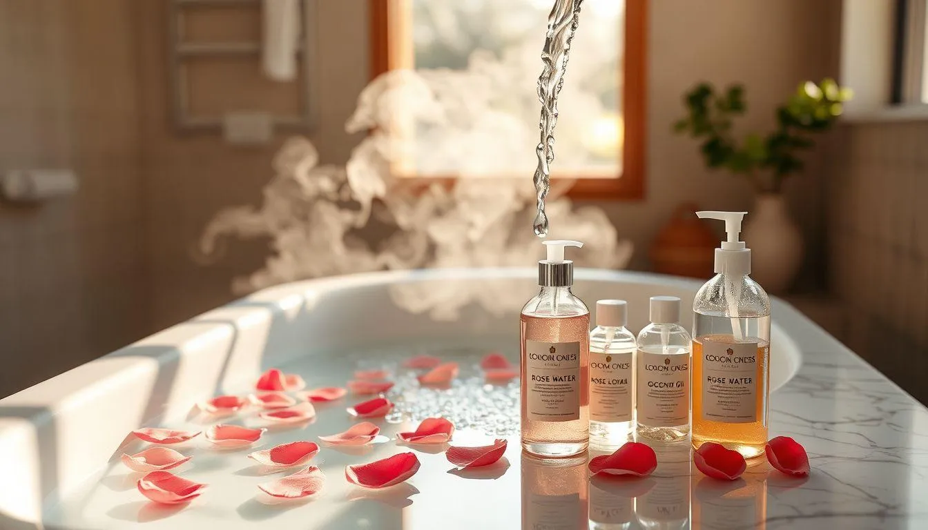 Cara Menggunakan Air Mawar untuk Perawatan Tubuh dan Rambut (c) Ilustrasi AI