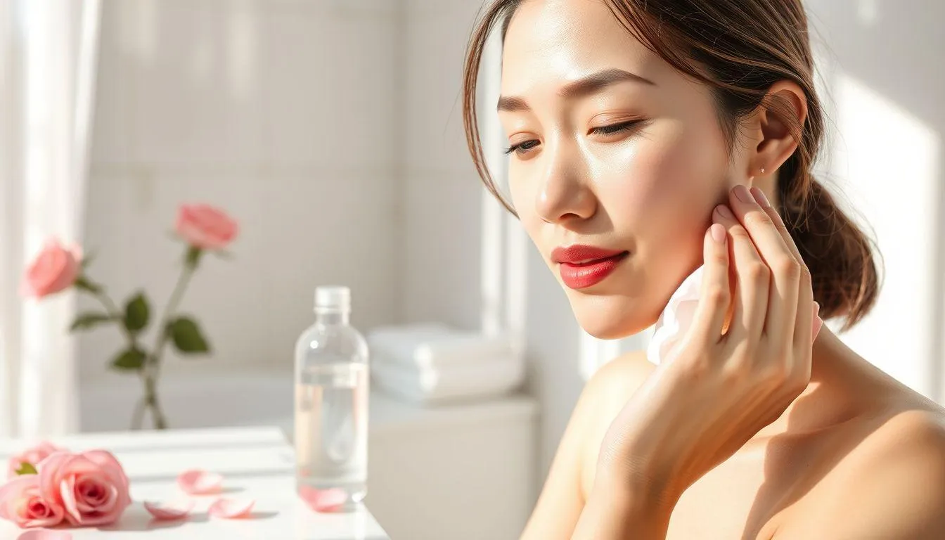 Cara Menggunakan Air Mawar Sebagai Pembersih dan Mixing Medium (c) Ilustrasi AI