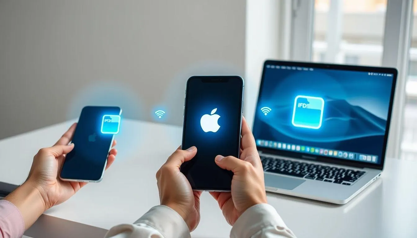 Pengertian AirDrop dan Cara Kerjanya (c) Ilustrasi AI