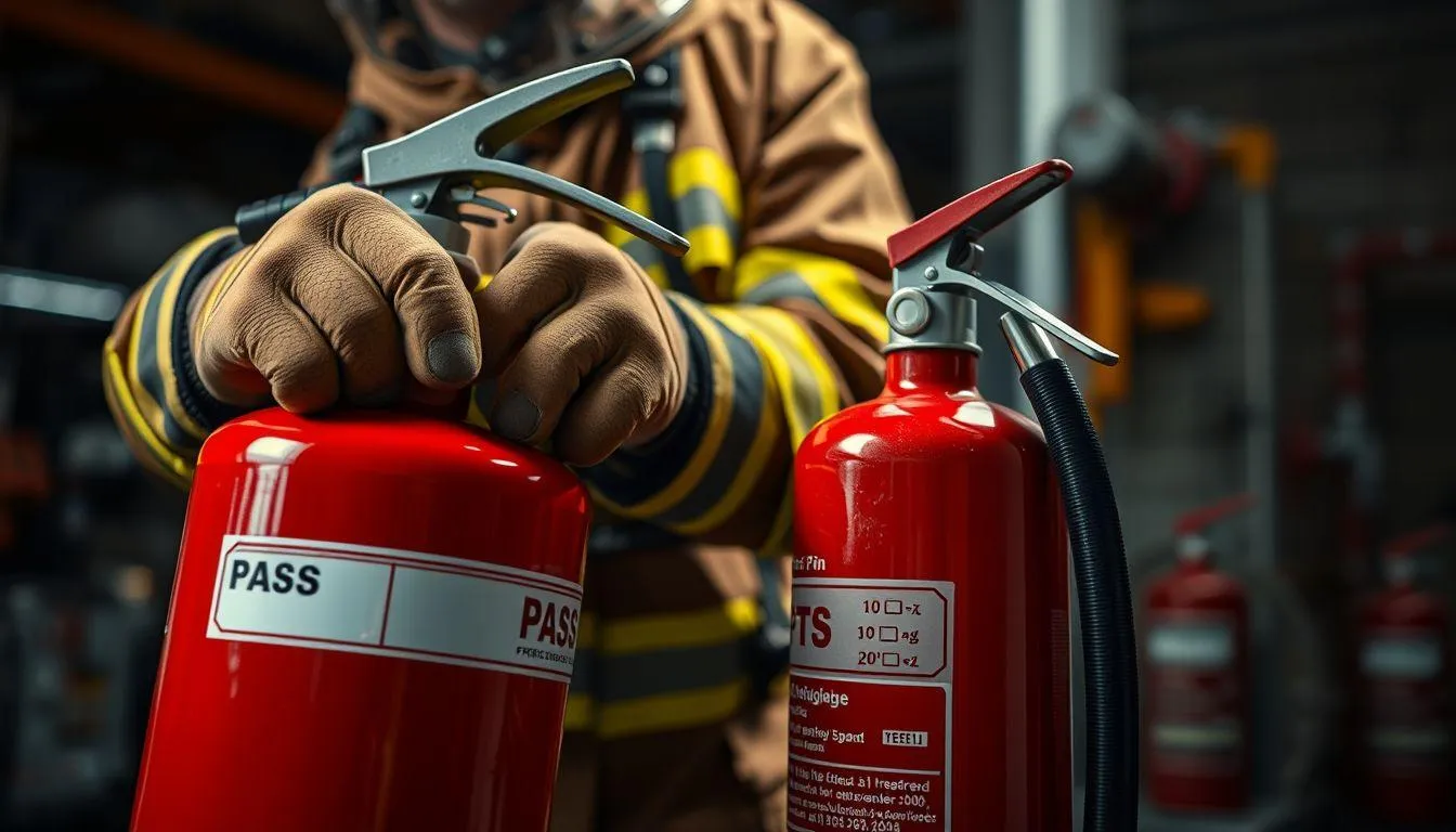 Teknik PASS dalam Cara Menggunakan Alat Pemadam Api Ringan (c) Ilustrasi AI