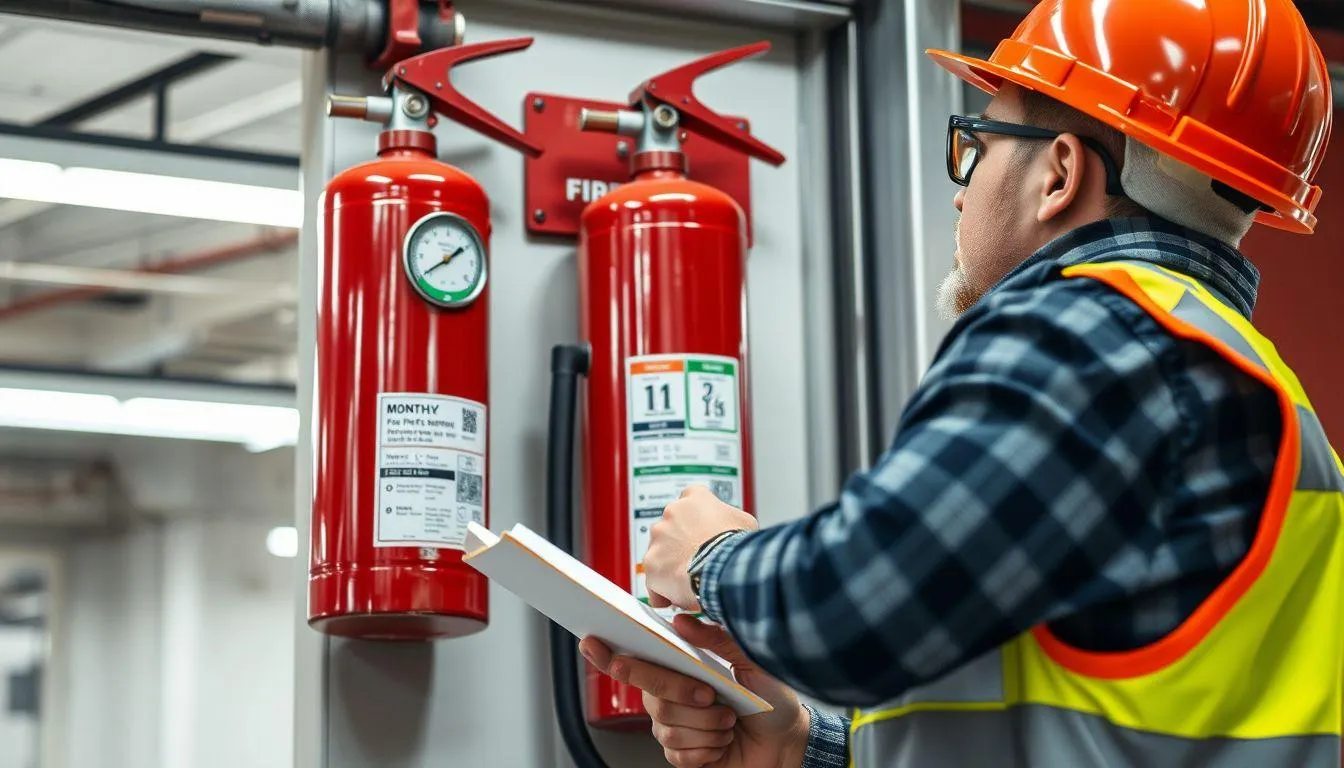 Perawatan dan Inspeksi APAR (c) Ilustrasi AI