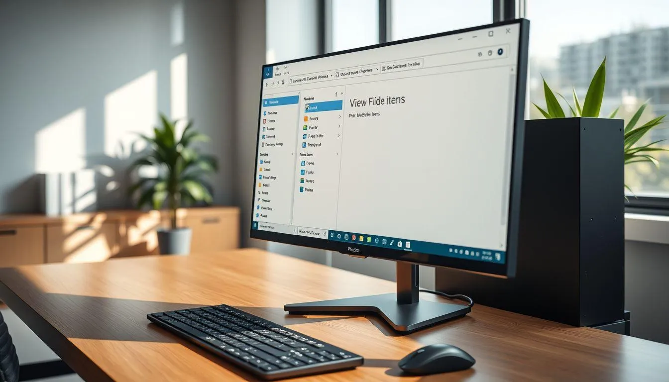 Menggunakan File Manager untuk Menampilkan Hidden Image di Perangkat (c) Ilustrasi AI