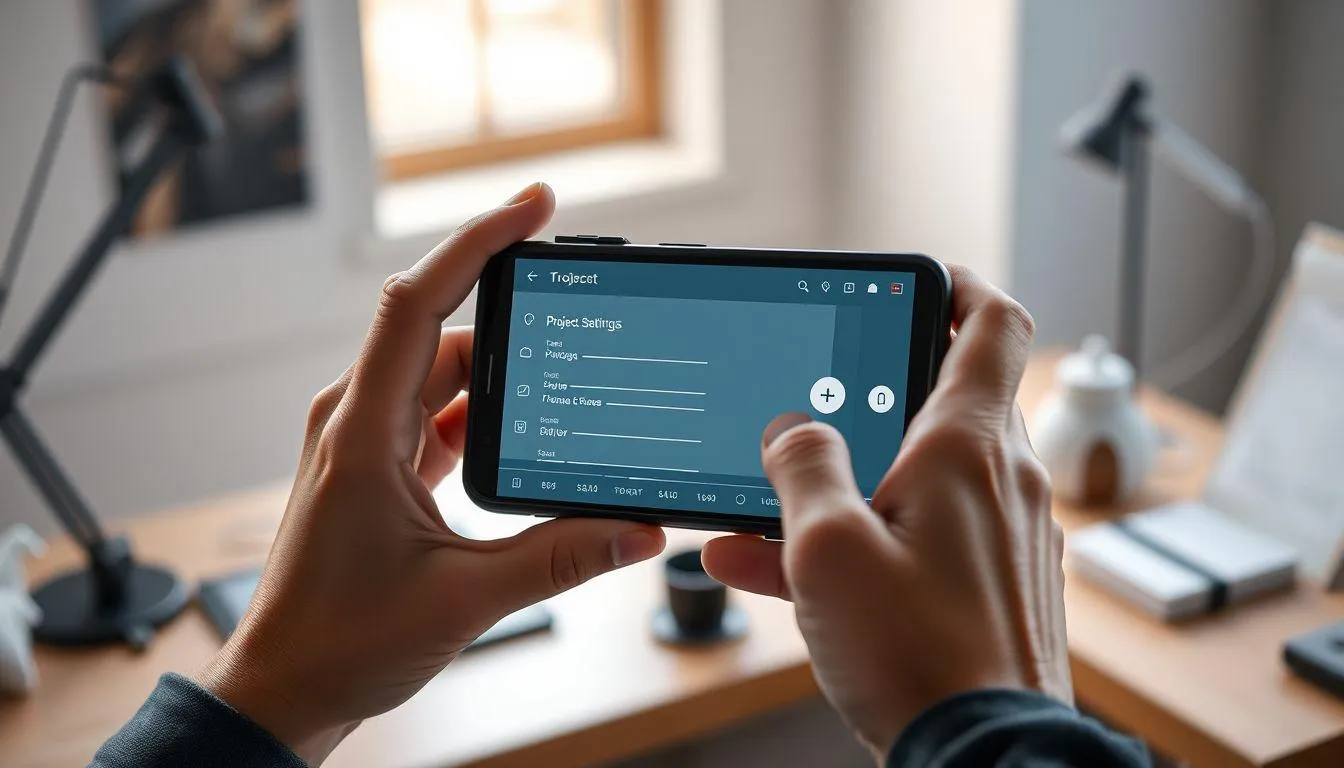 Membuat Proyek Baru dan Pengaturan Dasar (c) Ilustrasi AI