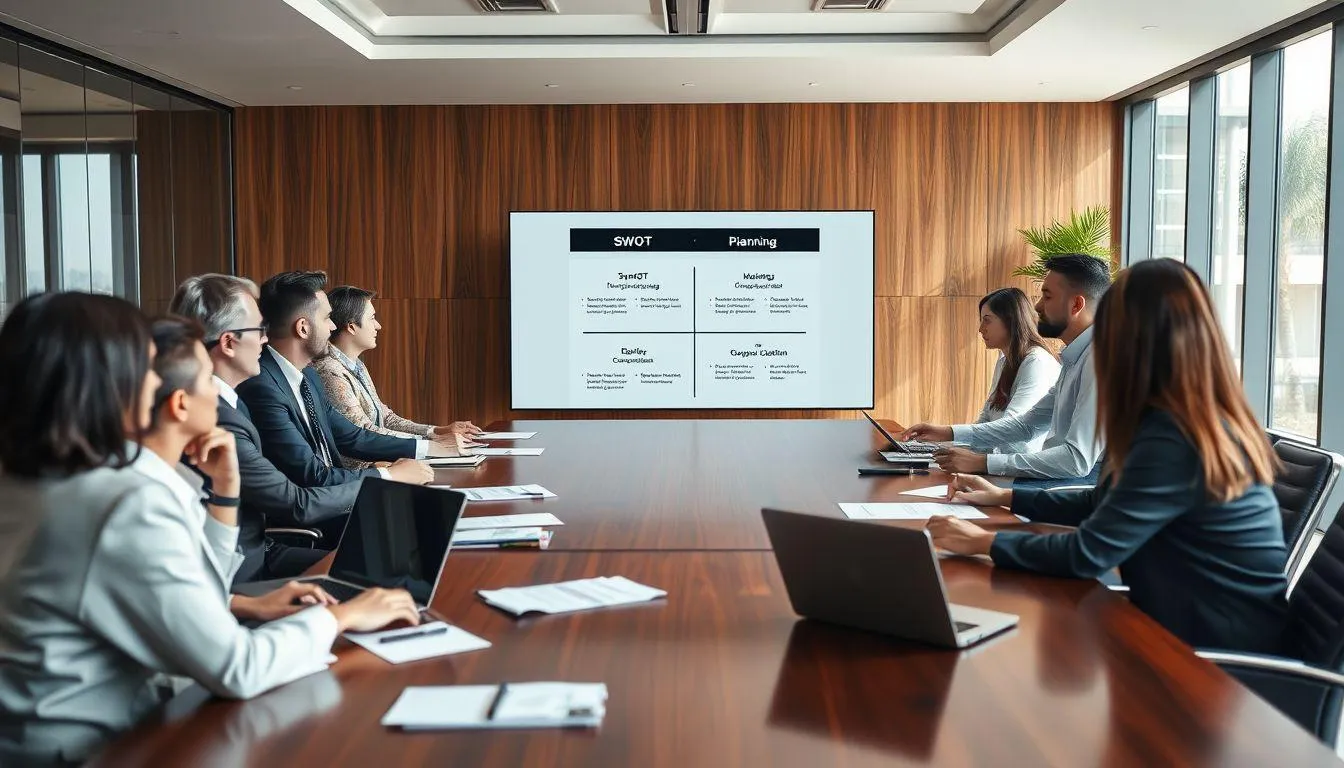 Langkah-Langkah Cara Menggunakan Analisis SWOT (c) Ilustrasi AI