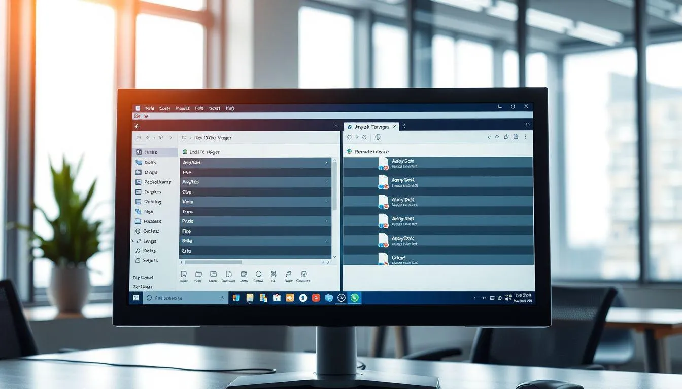 Cara Menggunakan AnyDesk untuk Transfer File dengan Aman (c) Ilustrasi AI