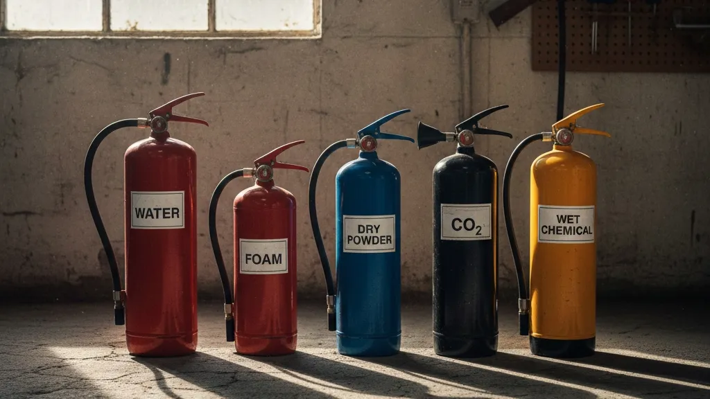 Jenis-Jenis APAR dan Media Pemadam yang Perlu Dikenali (c) Ilustrasi AI