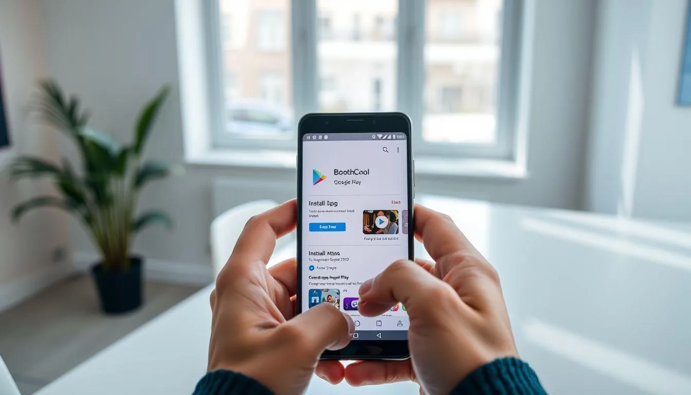 Cara Download dan Install BoothCool di Android (c) Ilustrasi AI