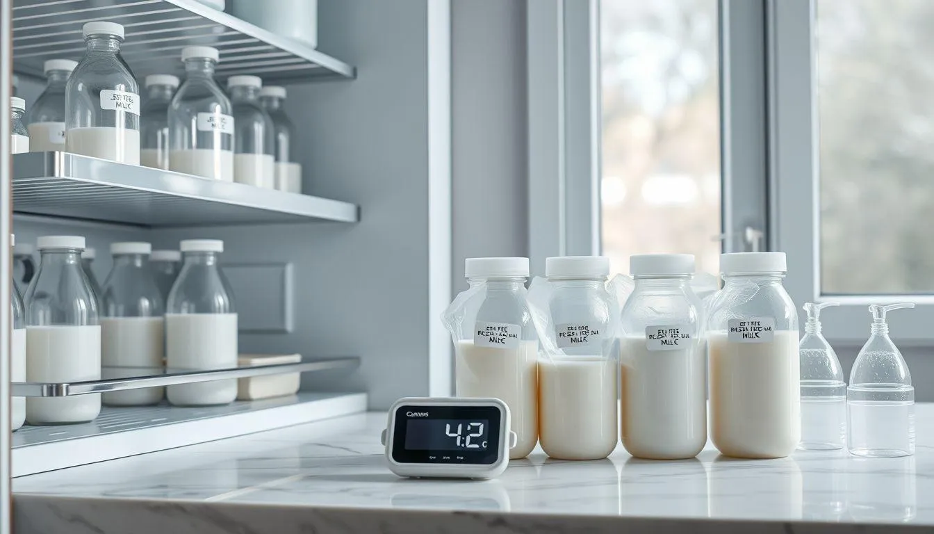 Memahami Penyimpanan ASI Perah (c) Ilustrasi AI