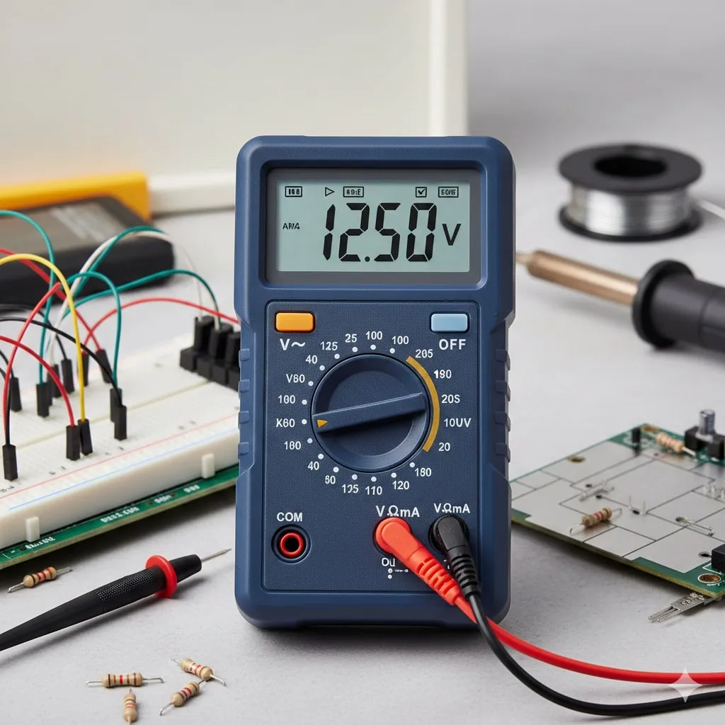 Tips Penggunaan Avometer yang Aman dan Akurat (c) Ilustrasi AI