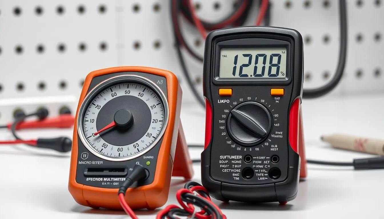 Jenis-Jenis Avometer dan Karakteristiknya (c) Ilustrasi AI