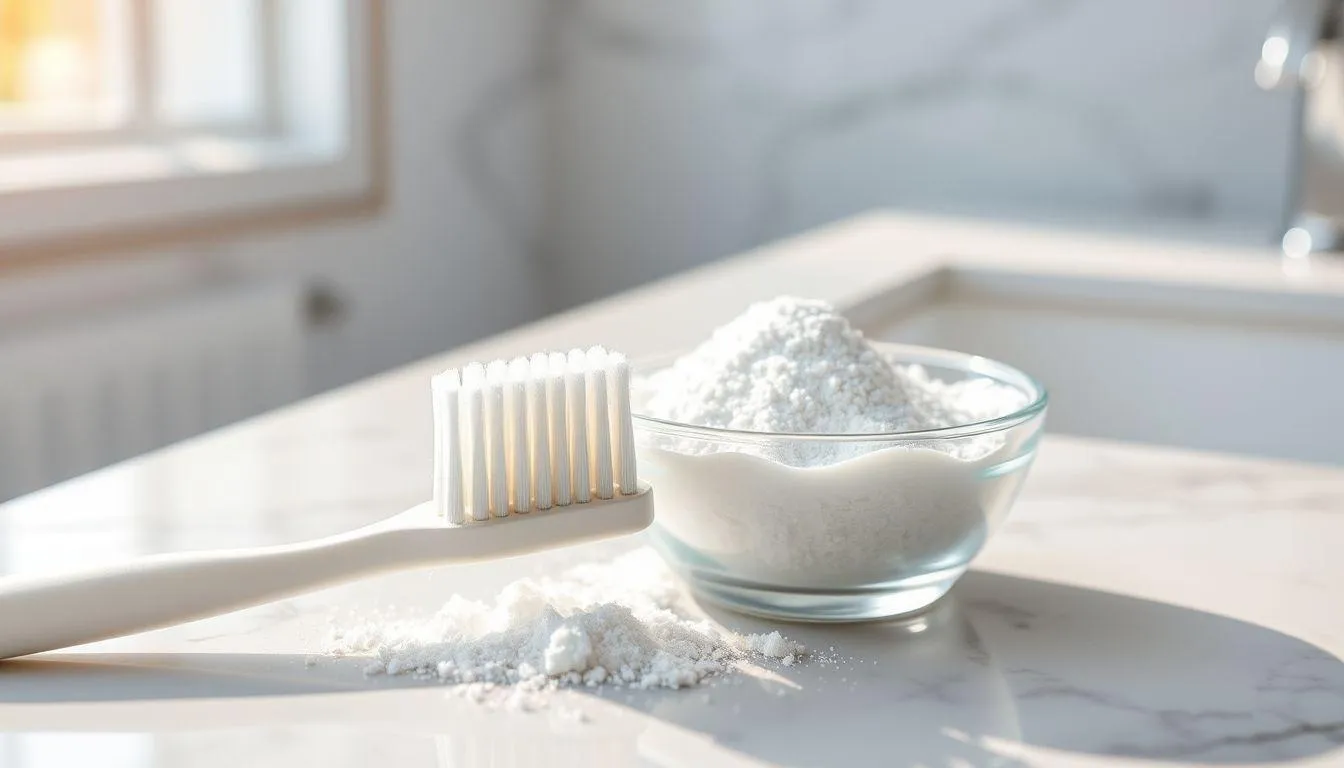 Manfaat Baking Soda untuk Kesehatan Gigi dan Mulut (c) Ilustrasi AI