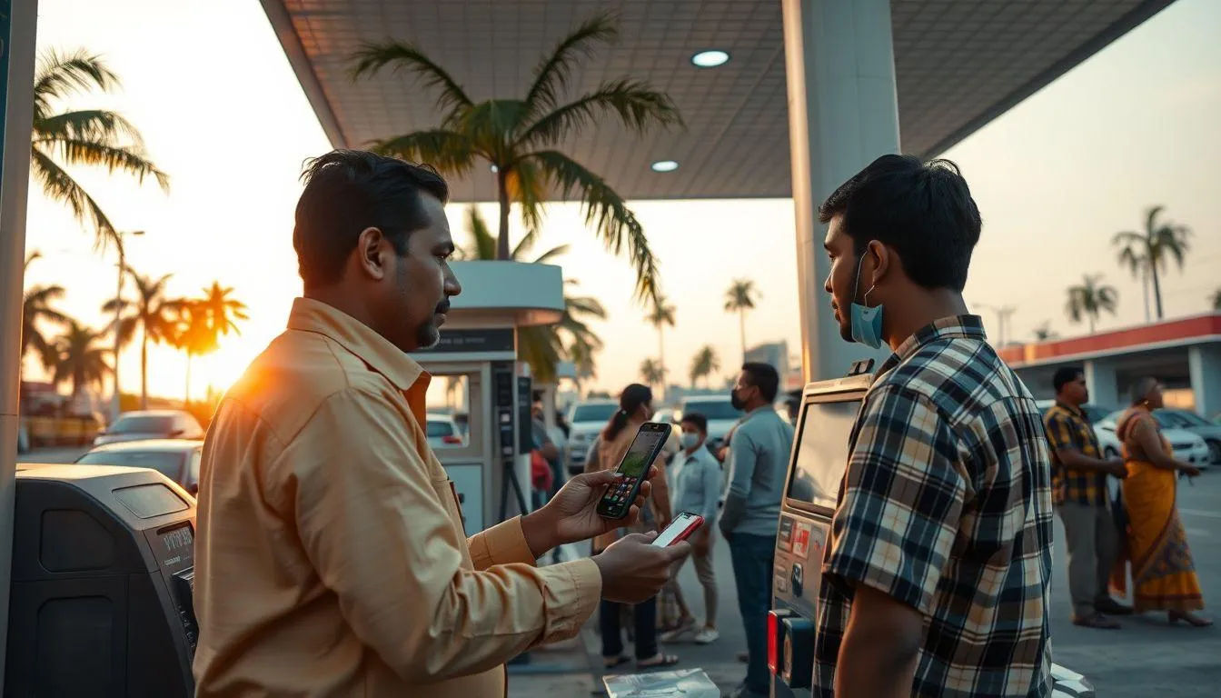 Perbandingan Sistem QR Code Subsidi BBM di Berbagai Negara (c) Ilustrasi AI