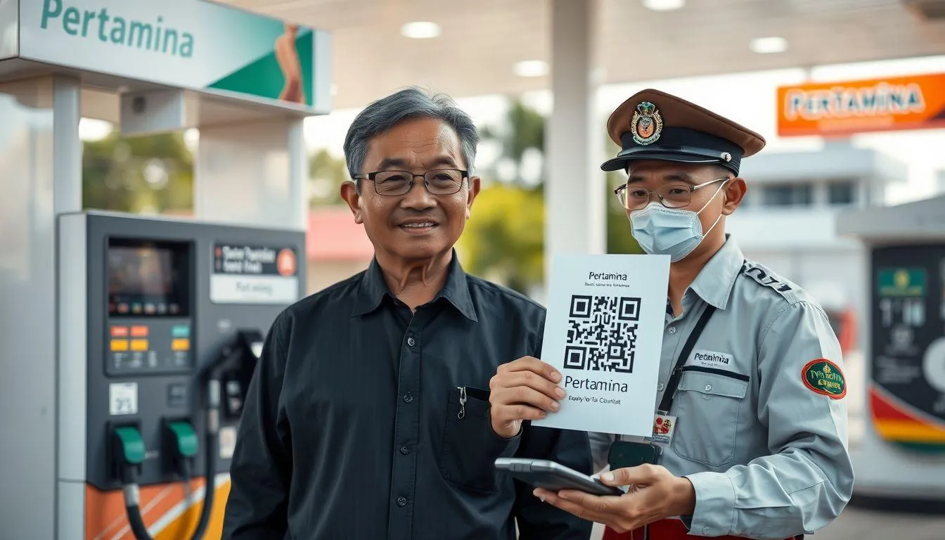 2. Cara Menggunakan Barcode Pertamina Tanpa Ponsel (c) Ilustrasi AI